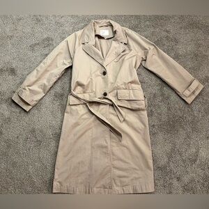 a new day Classic Beige Trench Coat Women’s Size Medium